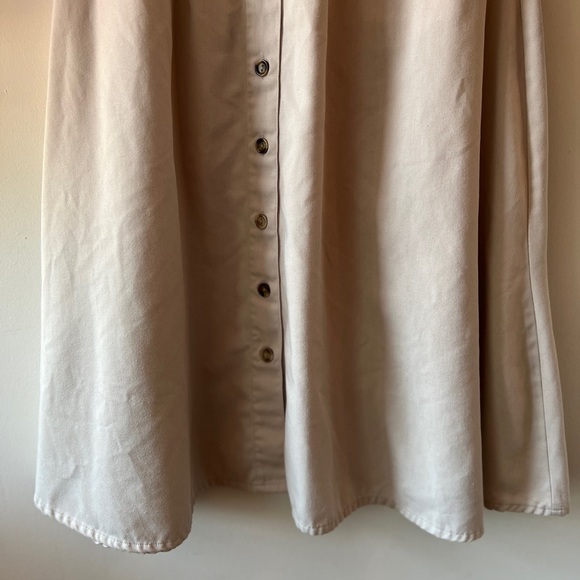 Penman’s Vintage Beige Button Up Maxi Skirt S - Picture 4 of 8
